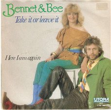 singel Bennet & Bee - Take it or leave it / Here I am again