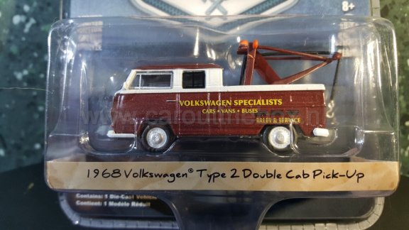 1968 VW Volkswagen T1 Service 1:64 Greenlight - 1