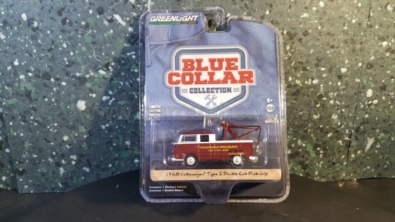 1968 VW Volkswagen T1 Service 1:64 Greenlight - 2