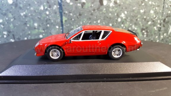 Renault Alpine A310 rood 1:43 Maxichamps - 1