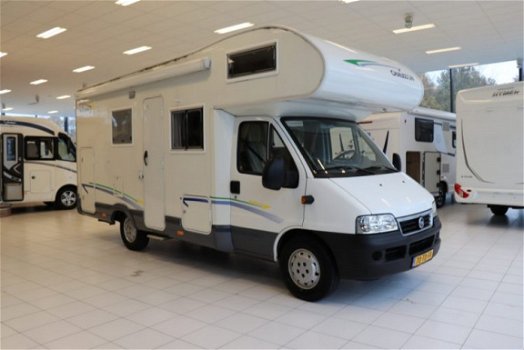 Krachtige alkoof Fiat 2.8 JTD Chausson Welcome 17 stapelbed - 2