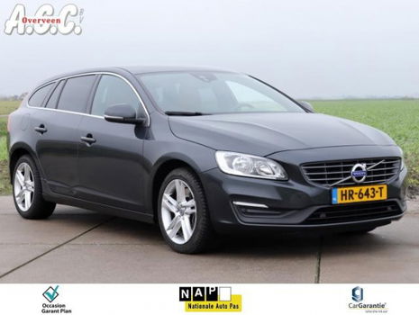 Volvo V60 - 2.4 D6 Twin Engine Summum Hybride Leer - 1