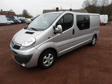 Opel Vivaro - 2.5 CDTI L2H1 DC 146PK Dubbel Cabine Airco Navi Cruise - 1