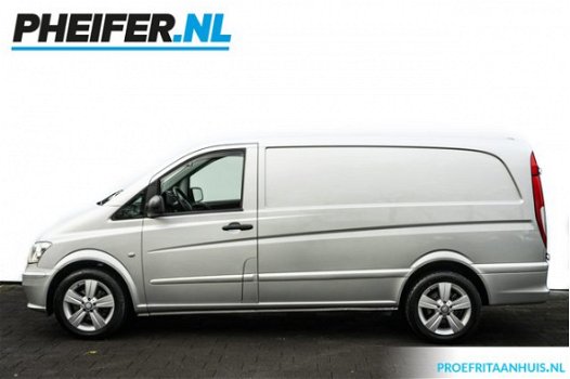 Mercedes-Benz Vito - 122 CDI Aut. 225pk Lang 3 Zitplaatsen/ Stoelverwarming/ Achterdeuren/ Lmv/ Crui - 1