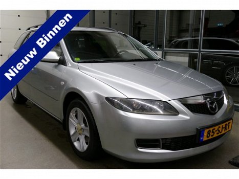 Mazda 6 Sportbreak - 2.0 CiTD Touring BJ2006 Trekhaak, Navi, Schuifdak, Clima, Cruise, 16