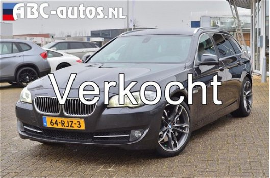 BMW 5-serie Touring - 3.0D High Exe 299pk *NaviPro, Leder, Xenon, Clima - 1