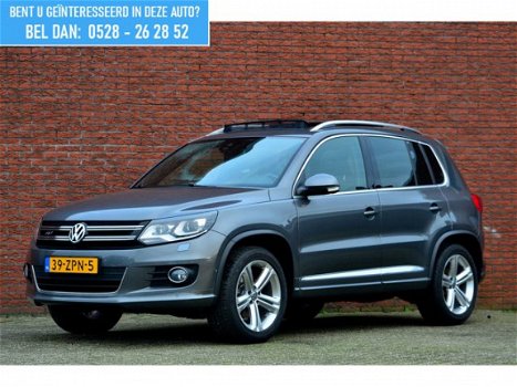 Volkswagen Tiguan - 1.4 TSI 122pk R Line Bi XENON / NAVI / PANODAK / PDC / LED-DRL / 18