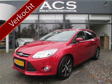 Ford Focus Wagon - 1.6 EcoBoost 183 PK Titanium NAVI CAMERA ECC PDC 17