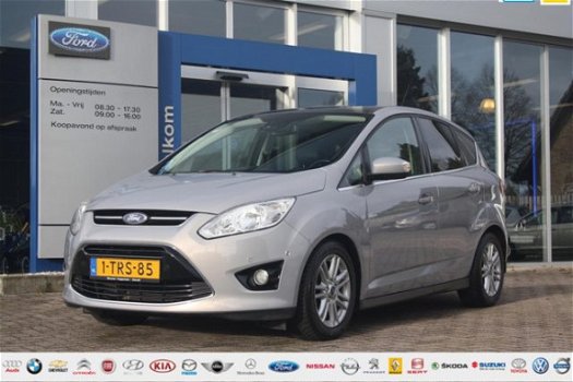 Ford C-Max - 1.0-125PK / Titanium / Panoramadak / Trekhaak / Navi / Cruise. / Half-leder - 1