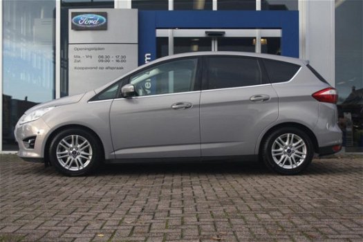 Ford C-Max - 1.0-125PK / Titanium / Panoramadak / Trekhaak / Navi / Cruise. / Half-leder - 1