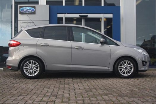 Ford C-Max - 1.0-125PK / Titanium / Panoramadak / Trekhaak / Navi / Cruise. / Half-leder - 1