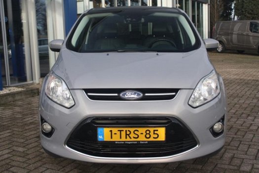 Ford C-Max - 1.0-125PK / Titanium / Panoramadak / Trekhaak / Navi / Cruise. / Half-leder - 1