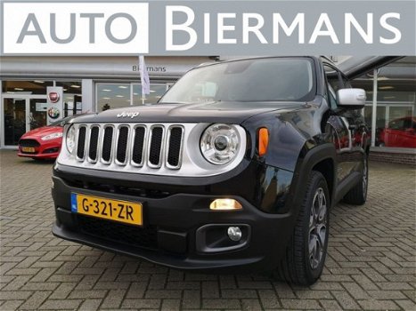 Jeep Renegade - 1.4 M.Air 140Pk Limited Navi / Leder / PDC / Rijklaar - 1