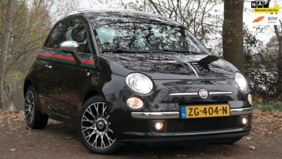 Fiat 500 - 0.9 TwinAir by Gucci - Automaat - Panodak - 2011 - 91.000km - Inruil mogelijk - 1