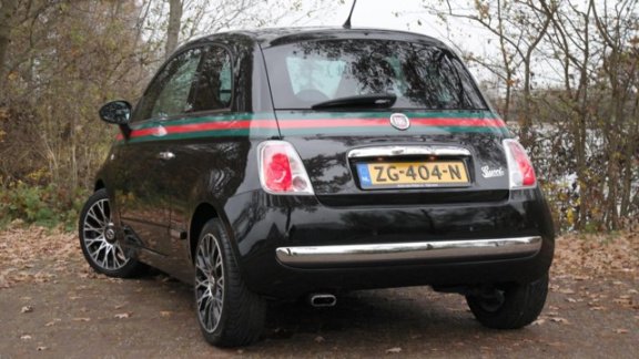 Fiat 500 - 0.9 TwinAir by Gucci - Automaat - Panodak - 2011 - 91.000km - Inruil mogelijk - 1