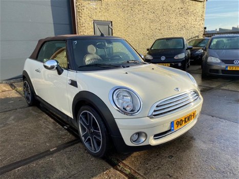 Mini Mini Cabrio - 1.6 Cooper Chili Bj.2010 / vol leder / 17 inch / stoelverw - 1