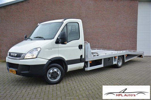 Iveco Daily - 40C15 D 145pk 410 Oprijwagen * Tijhof * Luchtvering * Lier * 3500kg aanhanger gewicht - 1