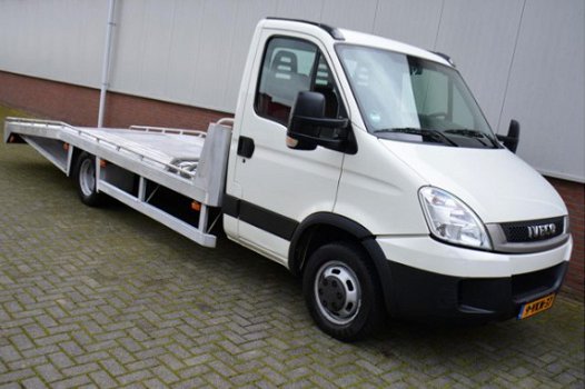 Iveco Daily - 40C15 D 145pk 410 Oprijwagen * Tijhof * Luchtvering * Lier * 3500kg aanhanger gewicht - 1