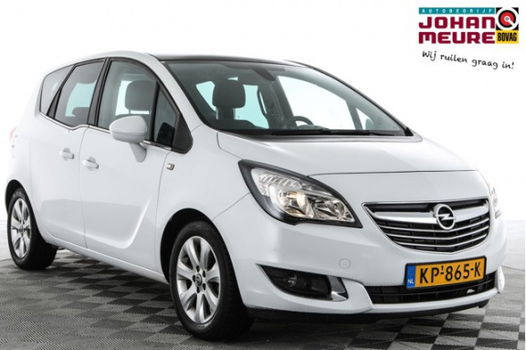 Opel Meriva - 1.4 Blitz 1e Eigenaar | PANORAMADAK | Half LEDER -A.S. ZONDAG OPEN - 1