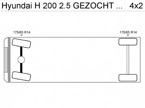 Hyundai H 200 - 2.5 GEZOCHT GEVRAAGD ALLE H200 H 200 TOPPRIJZEN - 1