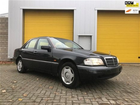 Mercedes-Benz C-klasse - 200 Elegance C200 DIESEL 190D LEER ´95 TOPSTAAT 148000KM - 1