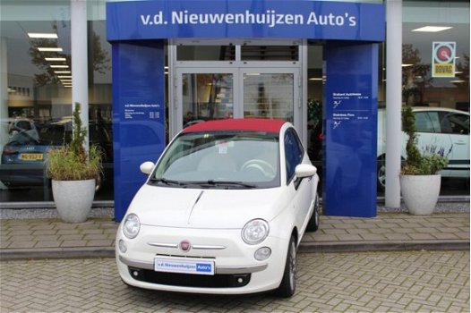 Fiat 500 C - 1.2 Lounge Navi, Airco, Cruise controle, Lm velgen - 1