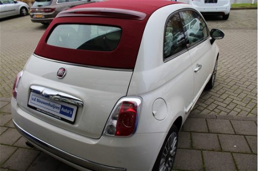 Fiat 500 C - 1.2 Lounge Navi, Airco, Cruise controle, Lm velgen - 1