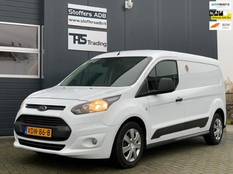 Ford Transit Connect - 1.6 TDCI L2 Trend Lang 116pk | Airco | PDC | Bluetooth | Trekhaak | 3-Persoon - 1