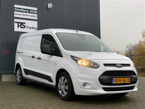 Ford Transit Connect - 1.6 TDCI L2 Trend Lang 116pk | Airco | PDC | Bluetooth | Trekhaak | 3-Persoon - 1