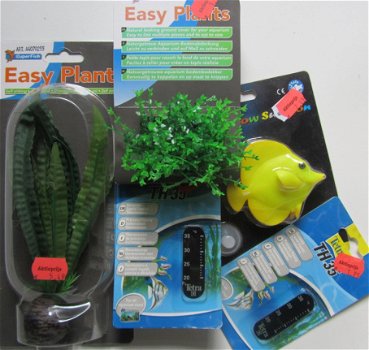 SET AQUARIUM ARTIKELEN - 5 STUKS 5 EURO - 2