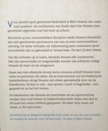 GESIGNEERD Mart Smeets - Verhaal halen - 1e druk - Afbeelding 3