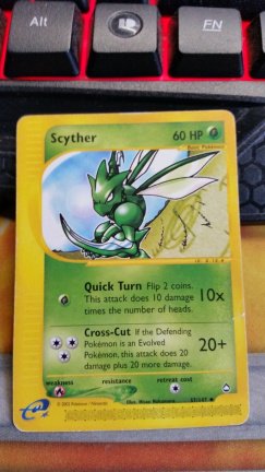 Scyther 57/147 Uncommon Aquapolis gebruikt