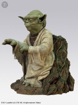 HOT DEAL - Attakus Star Wars Yoda using the Force statue - 1