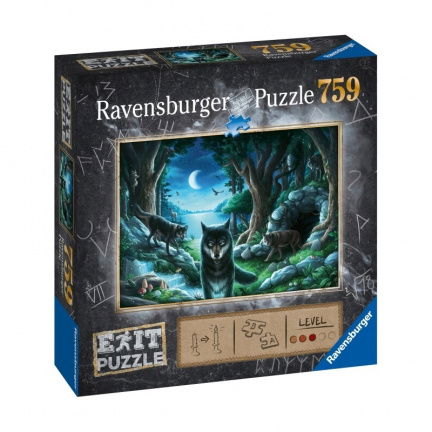 Ravensburger - Exit Puzzel 'The Curse of the Wolves' - 759 Stukjes Nieuw - Afbeelding 3