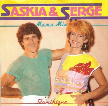 singel Saskia en Serge - Mama Mia / Dominique - 1
