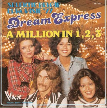 singel Dream Express - A million in 1, 2, 3 / My sherry - 1