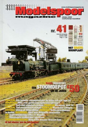 Modelspoor magazine nr. 41 - oktober 2005 - nr. 1
