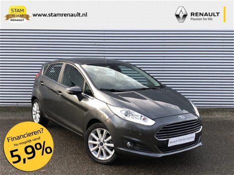 Ford Fiesta - 1.0 EcoBoost Titanium Automaat Camera, Airco, 16'' Lichtm. velg - 1