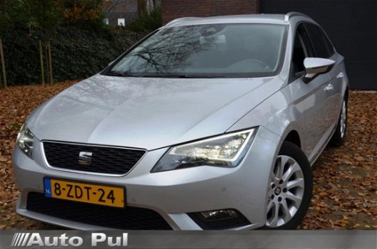 Seat Leon ST - 1.6 TDI Ecomotive Lease Sport Xenon/Half leer/Pdc/Ecc/Navi/Trekhaak/Cr-Controle/Lmv - 1