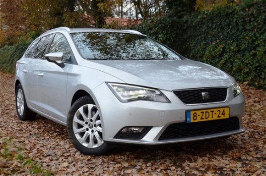 Seat Leon ST - 1.6 TDI Ecomotive Lease Sport Xenon/Half leer/Pdc/Ecc/Navi/Trekhaak/Cr-Controle/Lmv - 1