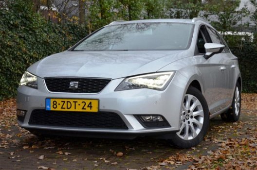 Seat Leon ST - 1.6 TDI Ecomotive Lease Sport Xenon/Half leer/Pdc/Ecc/Navi/Trekhaak/Cr-Controle/Lmv - 1