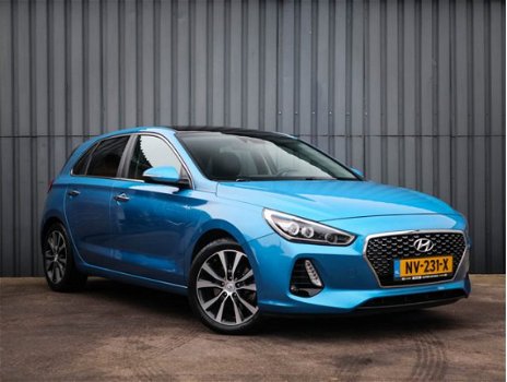 Hyundai i30 - 1.6 CRDi, 5 Drs, Premium, 1 Ste Eigenaar, Dealer Onderh., Navi, NL-Auto - 1