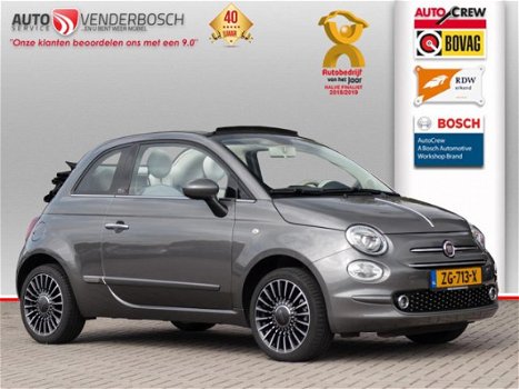 Fiat 500 - 1.2 Cabrio 69pk Aut. Clima Cruise BT - 1