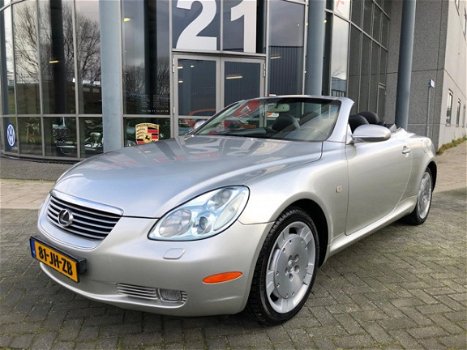 Lexus SC - 430 - Youngtimer - Cabriolet - Xenon - Leer - 2002 - 1