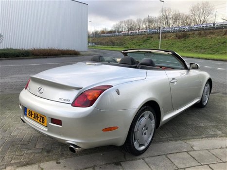 Lexus SC - 430 - Youngtimer - Cabriolet - Xenon - Leer - 2002 - 1