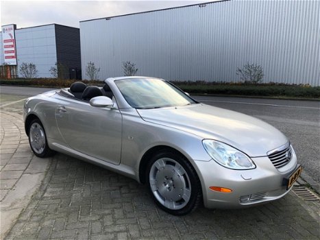 Lexus SC - 430 - Youngtimer - Cabriolet - Xenon - Leer - 2002 - 1