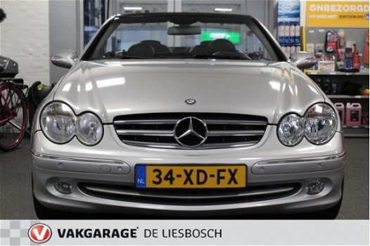 Mercedes-Benz CLK-klasse Cabrio - 200 K. Elegance leer, navi, windvanger, amg velgen nette staat - 1