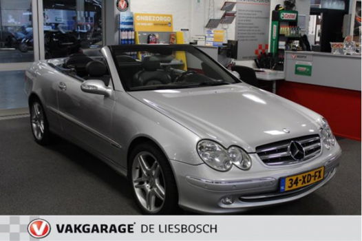 Mercedes-Benz CLK-klasse Cabrio - 200 K. Elegance leer, navi, windvanger, amg velgen nette staat - 1