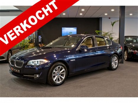 BMW 5-serie - 520i High Executive *EINDJAARSKNALLERS* | automaat | leder | navi | cruise | - 1