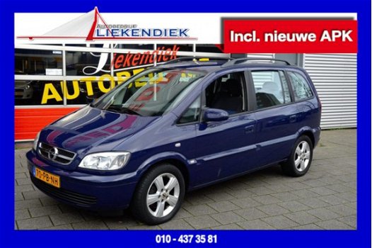 Opel Zafira - 2.2-16V Maxx 7 Personen I 5Drs I Airco I Trekhaak I Dealer onderhouden - 1